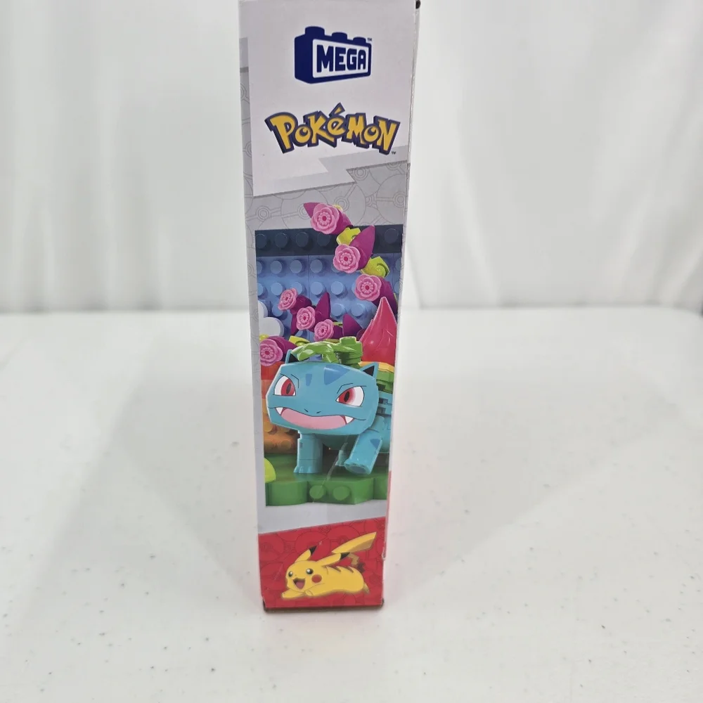 New MEGA Pokémon‎ Park Scene Building Block Set with Ivysaur 222 Pieces Sealed.